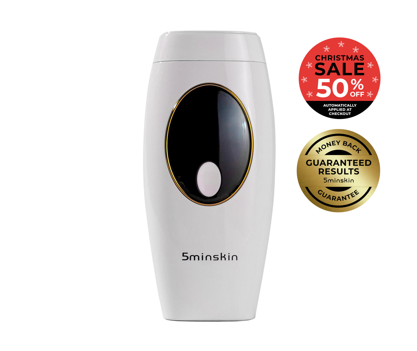 5MINSKIN AT-HOME LASER HAIR REMOVAL HANDSET - 50% OFF CHRISTMAS SALE