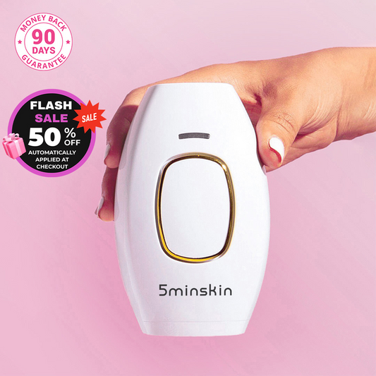 PAIN-FREE AT-HOME LASER HAIR REMOVAL HANDSET