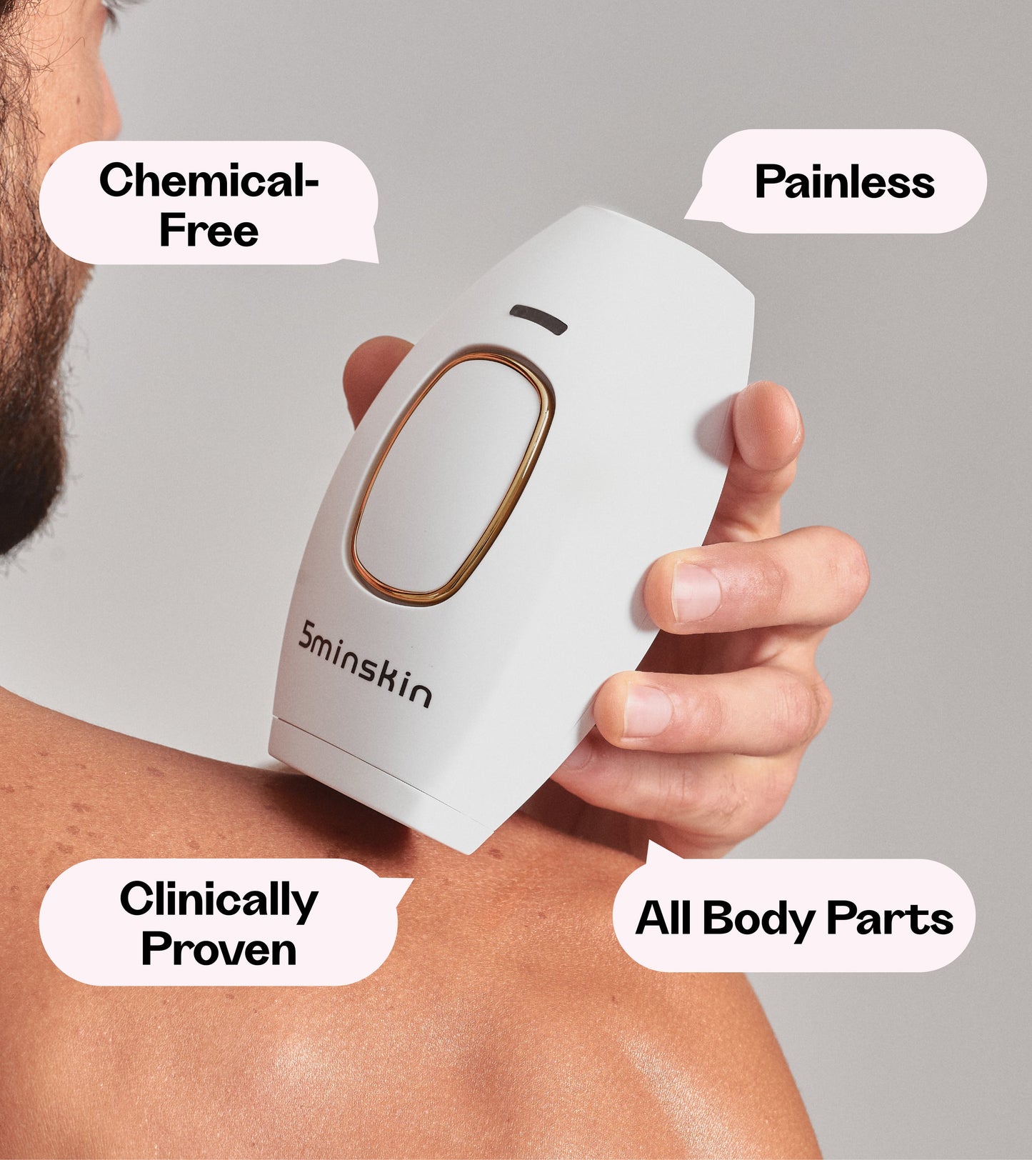 5minskin® SkinGlow - #1 Pain-Free IPL Hair Removal Device