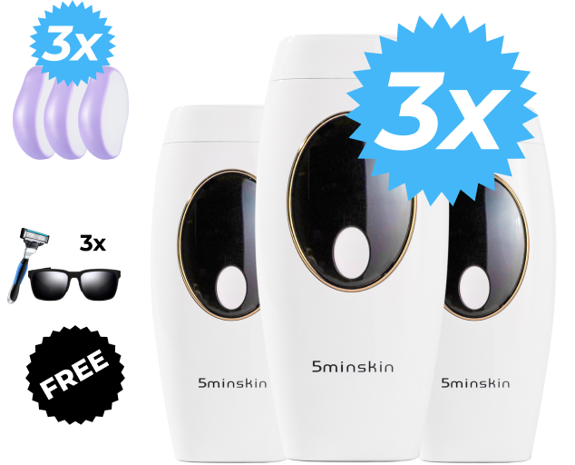 3x 5minskin IPL Devices